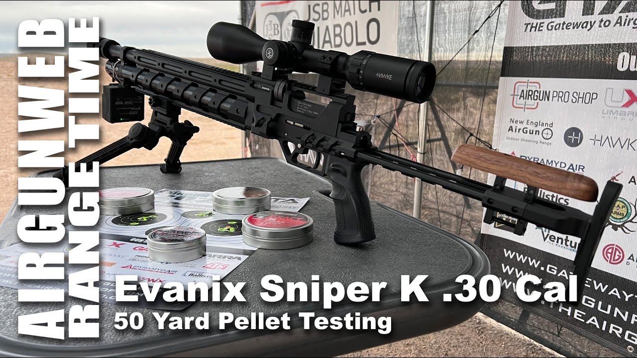 Evanix Sniper K .30 Cal Multi-Shot Side Lever PCP from New England Airgun